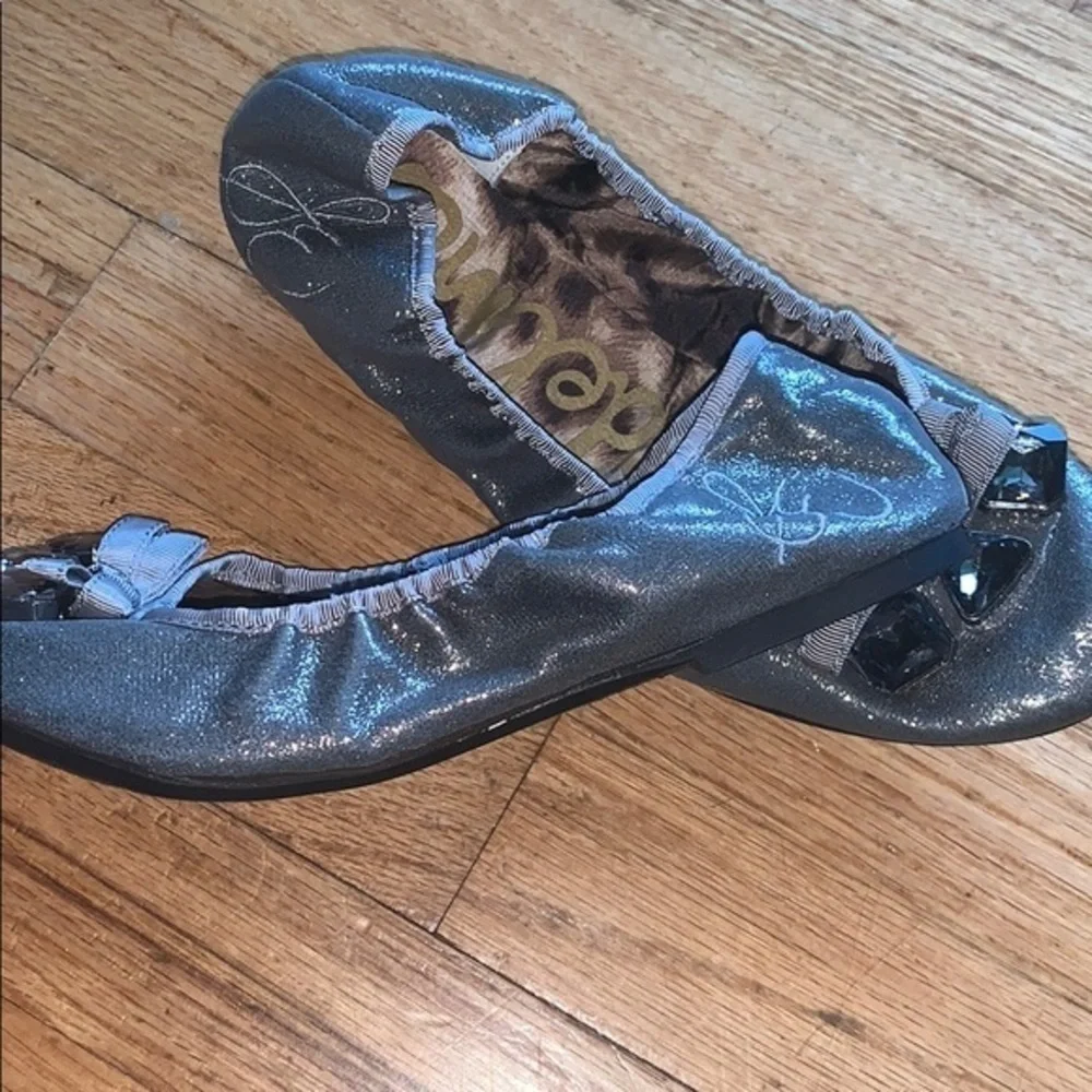 💕Sam Edelman metallic Flats